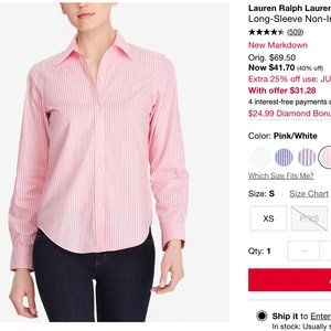 Ralph Lauren button down size S